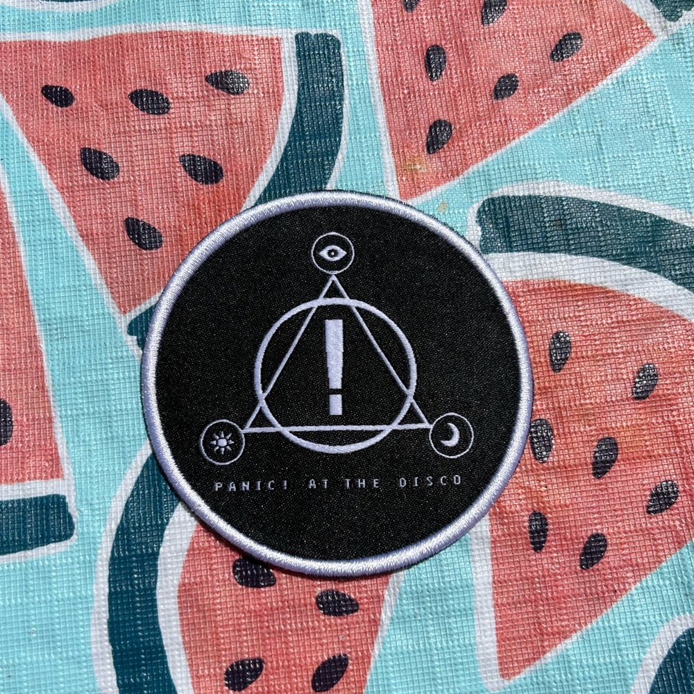 Panic! At The Disco Iron On Patch